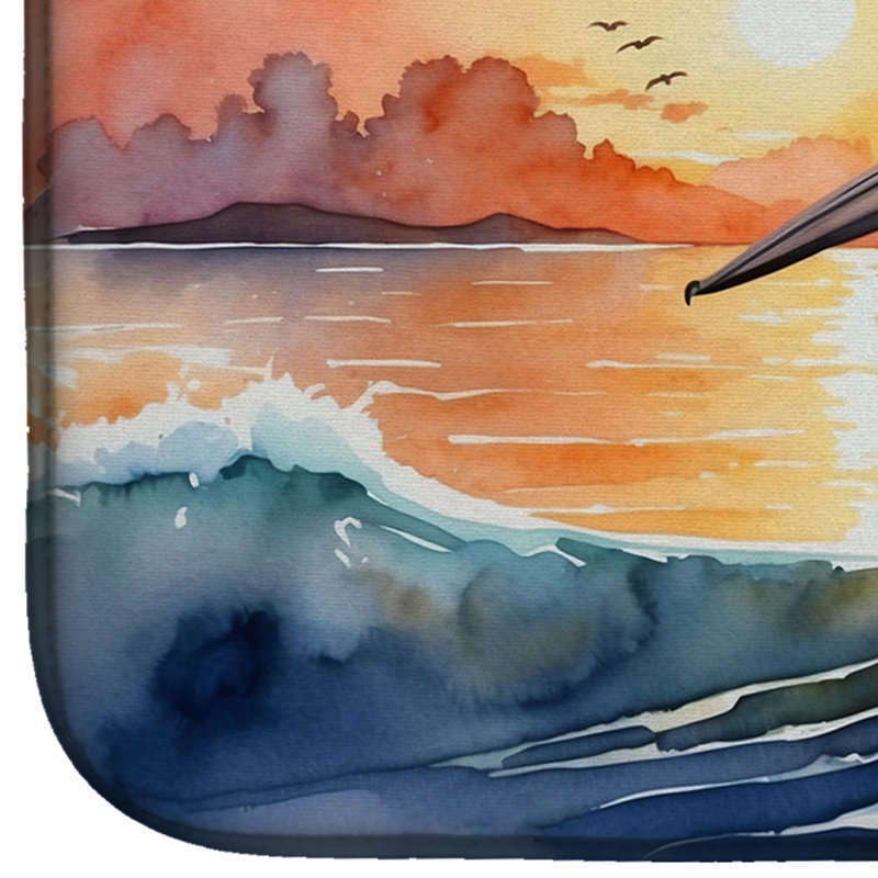 Tapis de séchage Pelican Fiery Sunset