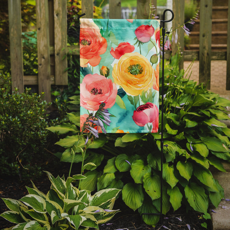 Double Sided 15.5'' H x 11.25'' W Polyester Garden Flag