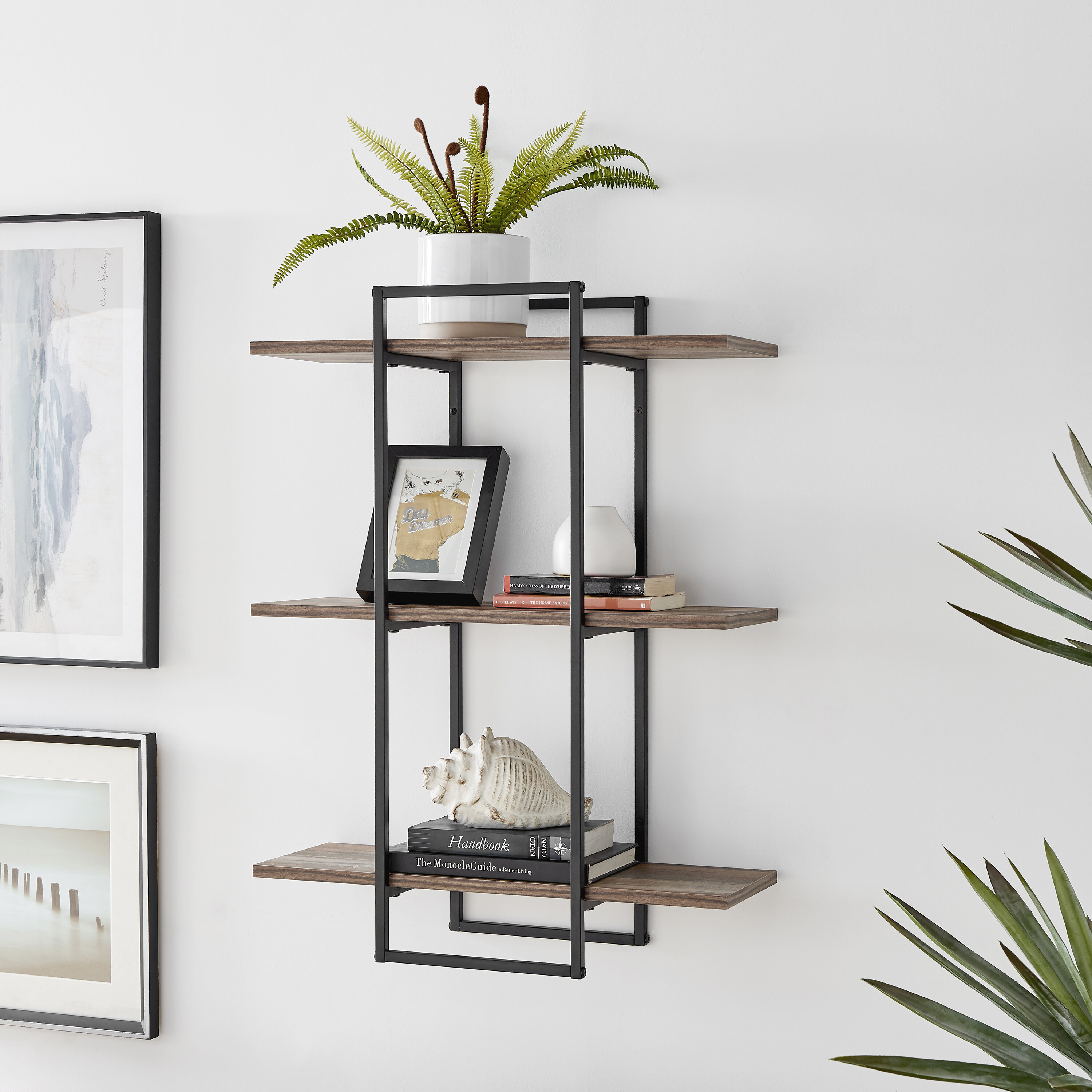 Mercury Row® Middletown 3 Piece Tiered Shelf & Reviews | Wayfair