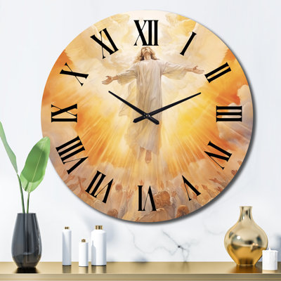 Horloge murale Jesus Modern Devotion II