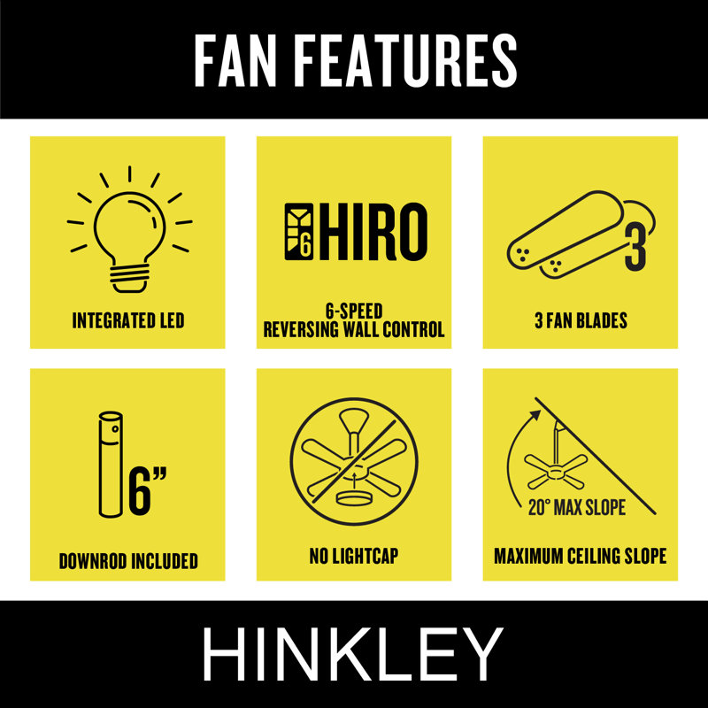 Brona Ceiling Fan with LED Lights, Heritage Brass/Matte Black, 44"