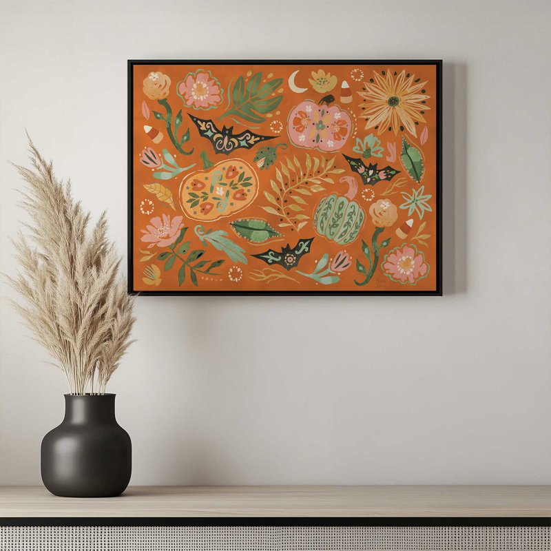 «Witching Hour Wonders III» par Dina June, reproduction d'art, L 32 po x H 24 po, White, Toile avec cadre