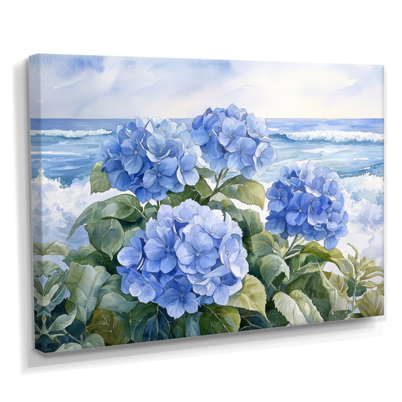 Ioab - Floral Wall Art, H 34 po x l 44 po, Toile tendue, Ne s’applique pas