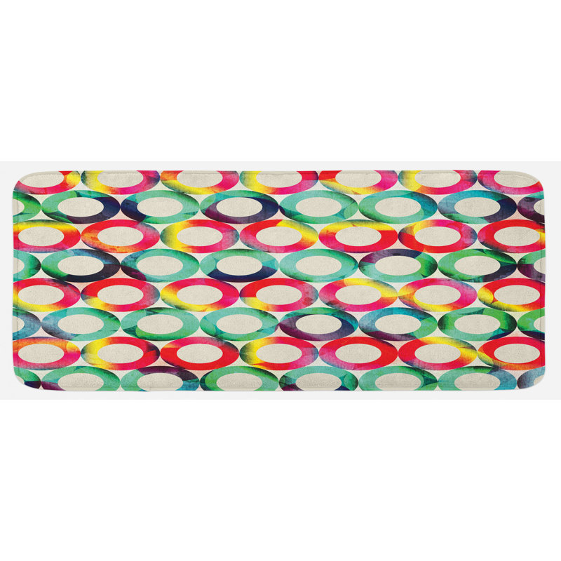 Tapis de cuisine circle