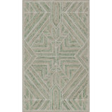 Cyprus Hand-Tufted Cut/Loop Pile Textured Geometric Wool Rug