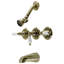 Robinet de baignoire et de douche avec valve brute-483013564