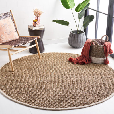 Dollard Machine Woven Brown Rug