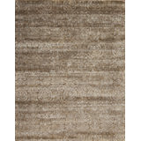 Manhattan Reserve Hand Knotted Area Rug in Brown