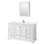 Ensemble de meuble-lavabo de salle de bain simple avec miroir 60 po Deborah-23113254-80205310
