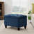 Velours bleu foncé est en rupture de stock