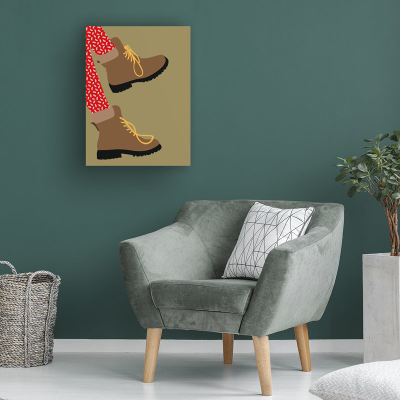 "I Love I", sur toile, H 19 po x l 14 po