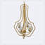 Helal 4 - Light Iron Empire Chandelier