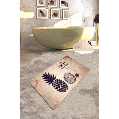Tapis de bain antibactérien 100% polyester, 27,6 po x 47,2 po | Dessous antidérapant, 700 g / m², lavable en machine à 86 ° F | Doux et durable, idéal pour la sécurité et le confort de la salle de bain, facile d'entretien