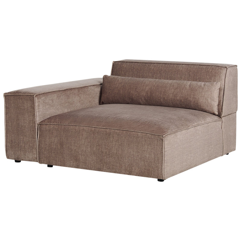 Boleslovas Upholstered Accent Chair, Brown