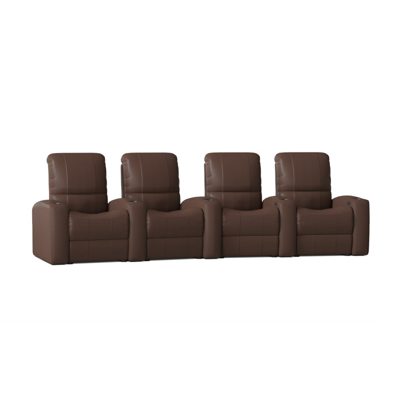 Rangée de cinéma maison Blaze XL900 (rangée de 4), Pavé de luxe, Électrique