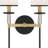 Buntingford 2-Light Dimmable Steel Wallchiere