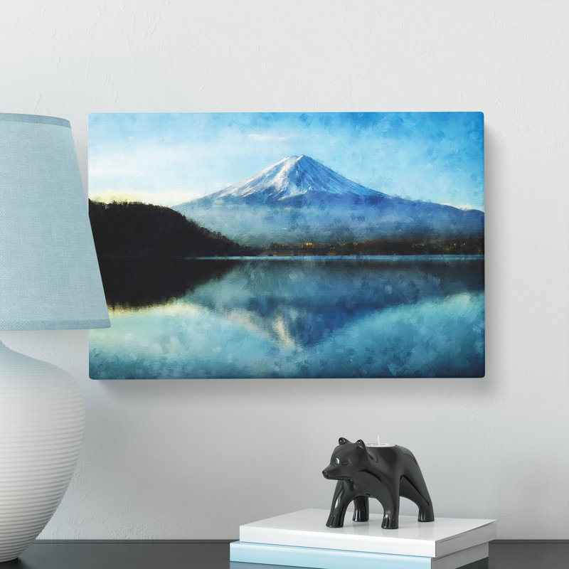 Mount Fuji In Japan - Wrapped Canvas, 60cm H x 91cm W x 3cm D