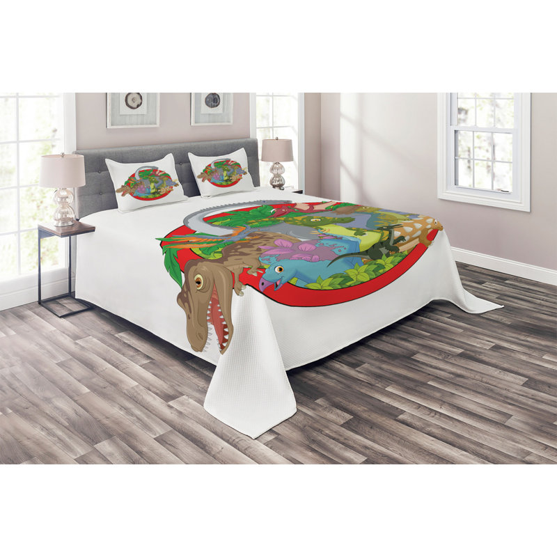 Coverlet, King Bedspread + 2 Shams