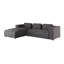 Modern L-Shape Corner Sofa  Made of Cord with Soft Seat-70307526-70307521