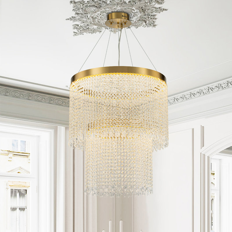 Lustre à 2 lumières DEL Jefney