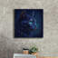 Toile épique Graffiti «Feline Starlight» par Rey Klimt, 18 po x 18 po-330302131