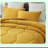 Honeycomb Hexagon Quilted Comforter Set - Lightweight Bedding - Soft Washed Microfiber 3-Piece Geometric Bed Set
