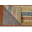 Tapis tribal rayé Gabbeh 4 x 6
