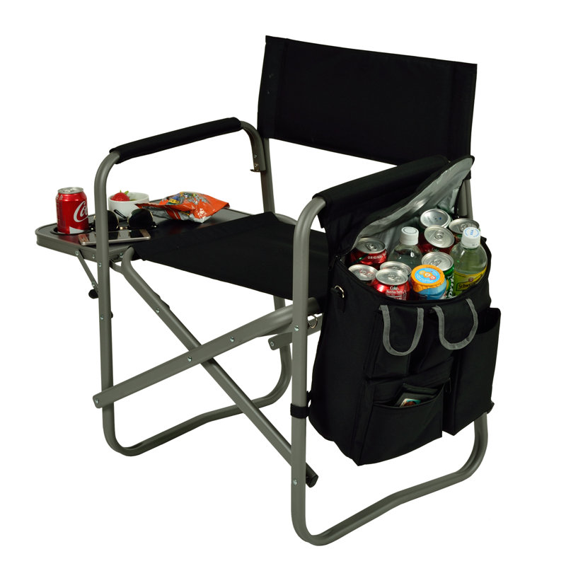 Chaise de sport NCAA Clemson Tigers Deluxe avec table d'appoint