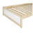 Caillier Modern Scandinavian Style Solid Brazilian Pine Frame Full Bed-1154382695