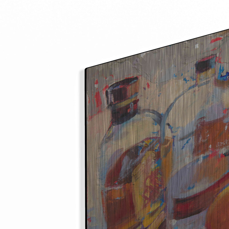 Winston Porter «Swangin Aswayin» par Beth Forst, art mural en métal, H 12 po x l 12 po