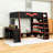 Full Size Loft Bed with Integrated Desk and RGB Lighting,Ladder-1279556970