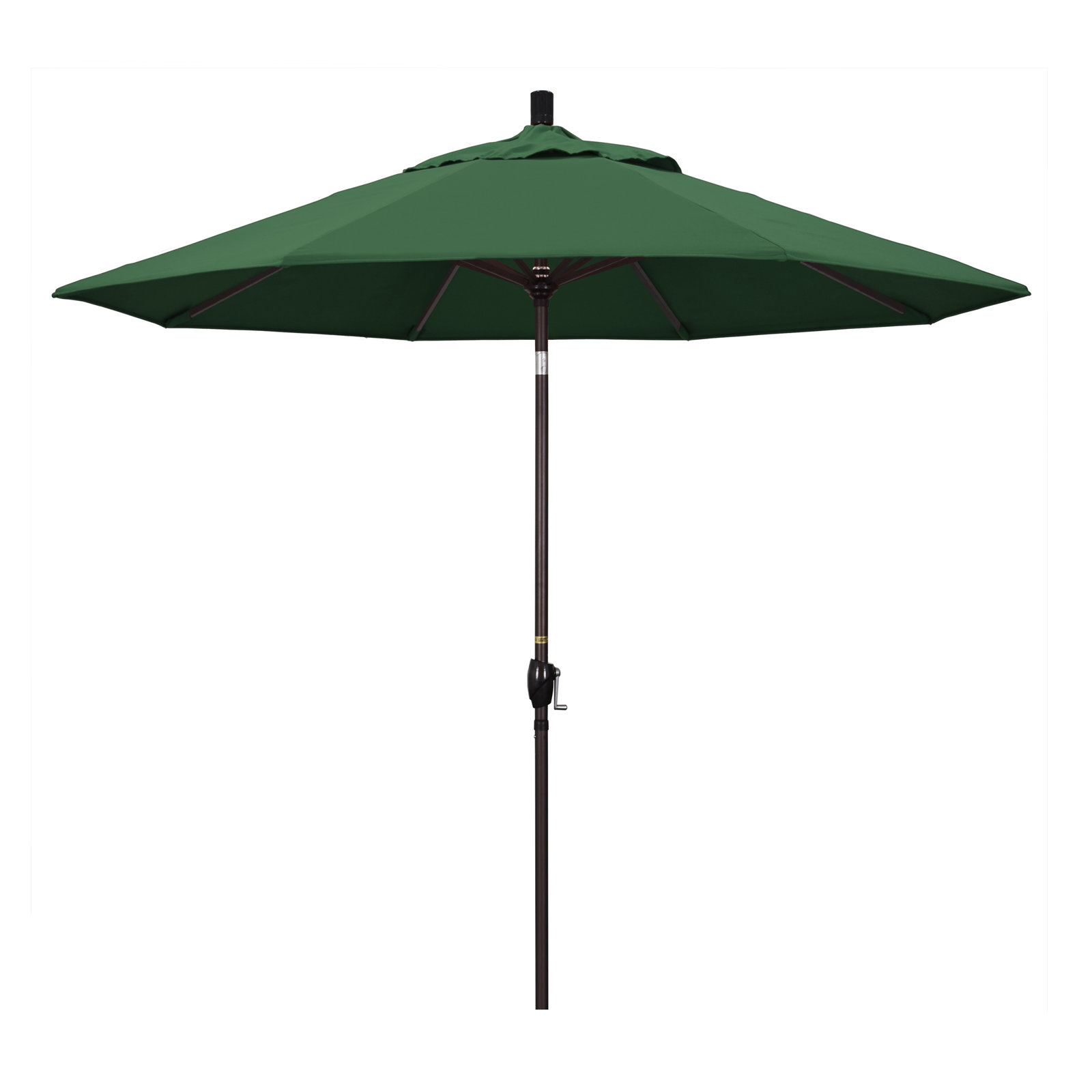 Iuka 9' Umbrella, Hunter Green Performance