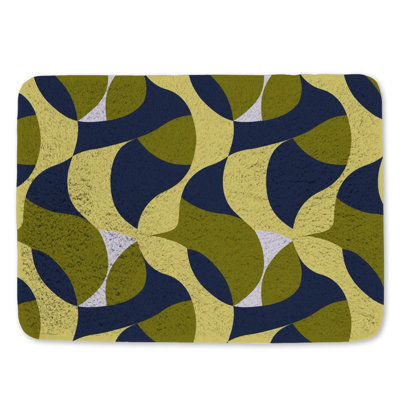 Tapis de bain en microfibre / microsuède Sahand