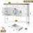 Darius 47.2" W Console Table with 2 Drawers and 2 Double-Door Cabinet-565223974