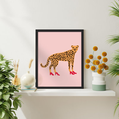 " Funny Yellow Cheetah "