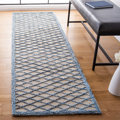 Goodell Hand Tufted Performance Geometric Rug