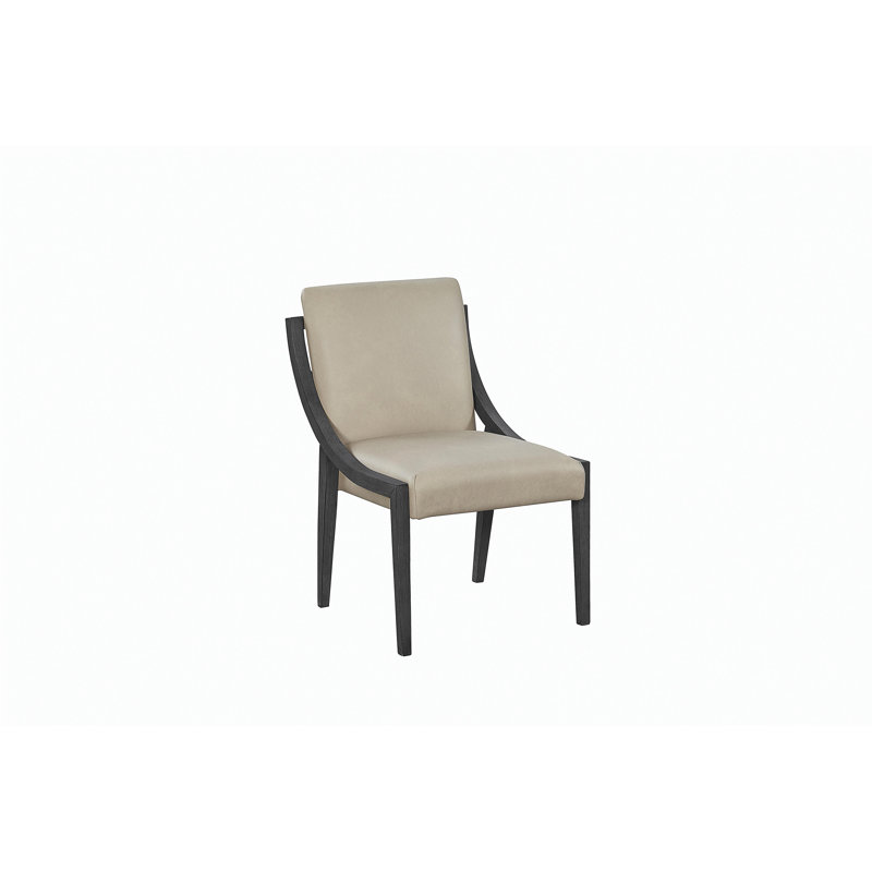 Fauteuil en cuir Sling - poivre