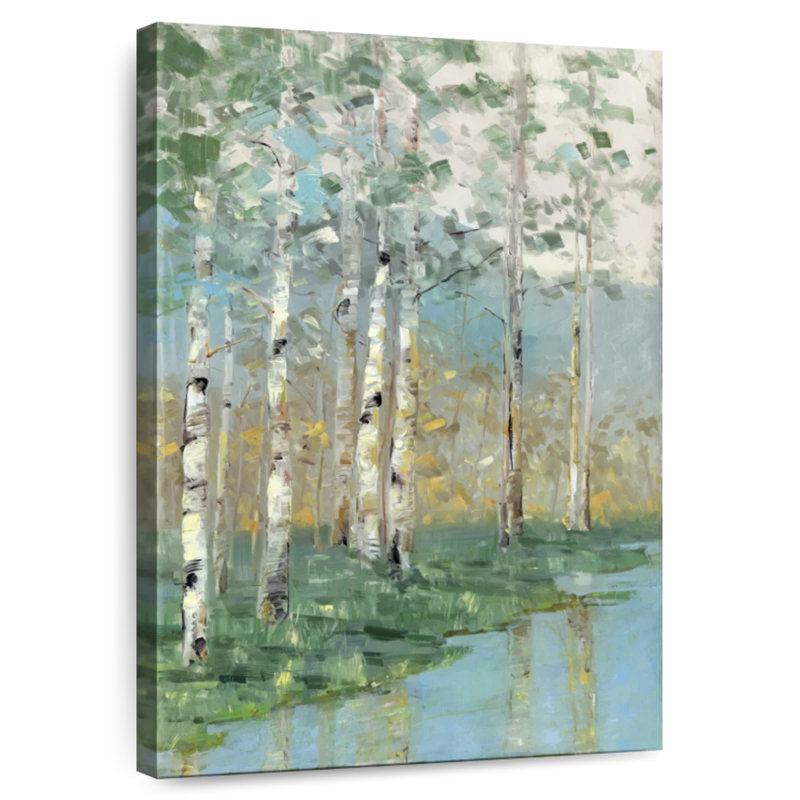 Harnek Birch Reflections I, 39" H x 26" W