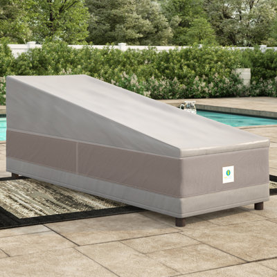 Steve Elegant Waterproof Outdoor Chaise Lounge Cover by Arlmont & Co.