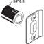 Verrou à bille Drive-In avec grève, 3/4 po x 1-3 / 16 po, construction moulée sous pression, nickel satiné, réglable (paquet de 10)-68775387-68775380