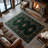 Alminus Signature Prairie Star Emerald Southwestern Area Rug-1366539201