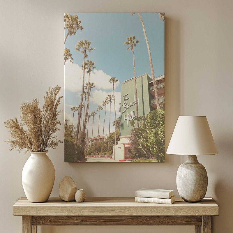 Coucher de soleil sur Beverly, reproduction d'art sur toile, 20 po x 30 po, Toile tendue