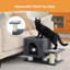 Cat Scratching Post With Sisal Covered Stairs For Climbing And Scratching Needs