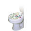 Adhésif décoratif pour siège de toilette Boho Floral-49937325