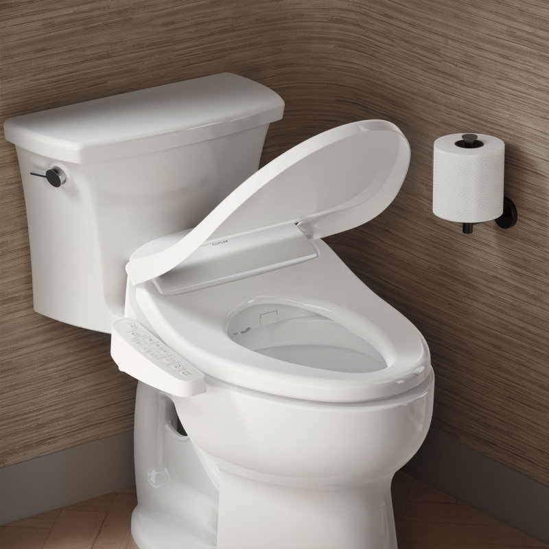 Siège de toilette de bidet allongé Purewash E580