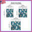 Housses de couette à motif loups et fleurs-129724564