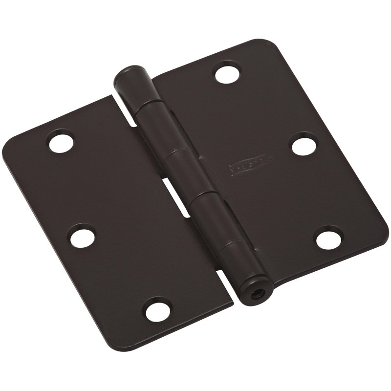 Charnières à triple porte H 3,5 po x l 3,5 po, Bronze huilé
