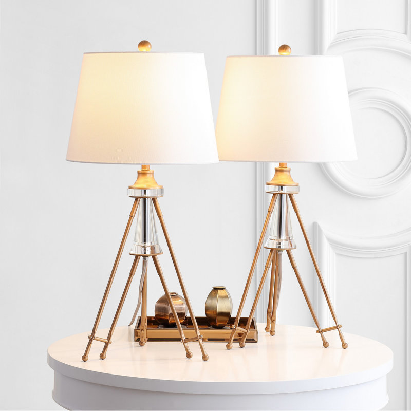 Ensemble de lampe de table à trépied 30" Starla