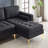 Upholstered 85.83'' Sofa & Chaise-90623421