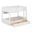 Full XL Over Full XL Bunk Bed With Storage Cabinets, LED Light And 2 Drawers-1002028479